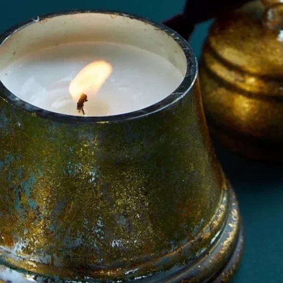 NWT Anthropologie Small Timbre Bell Candle Christmas Holiday - Picture 3 of 4